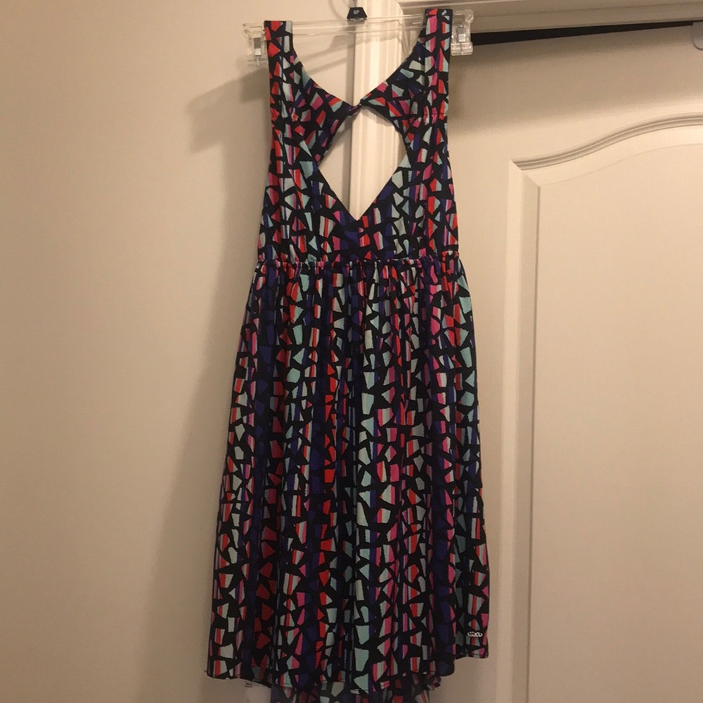 Keyhole back Roxy sun dress